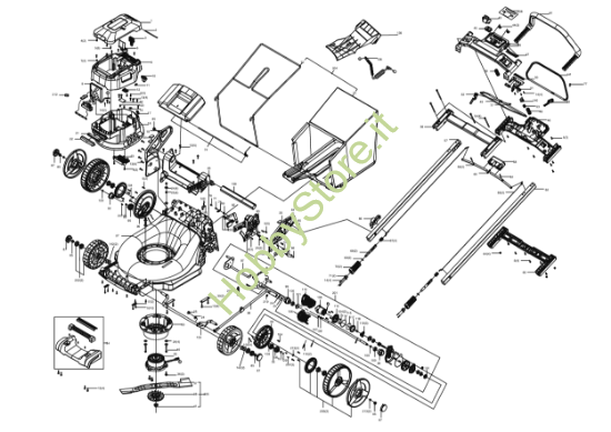 Picture of Esploso della macchina KG757E.9 Kress
