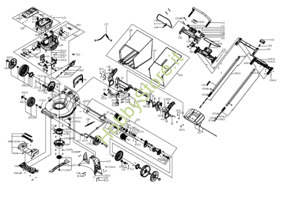 Picture of Esploso della macchina KG760E.9 Kress
