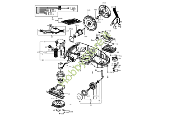 Picture of Esploso Scocca KR100 Kress