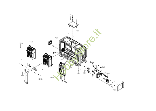 Picture of Esploso della macchina KAC875E Kress