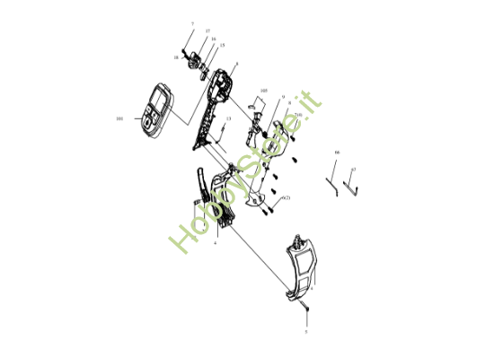 Picture of Comandi dell'acceleratore KC500.9 Kress