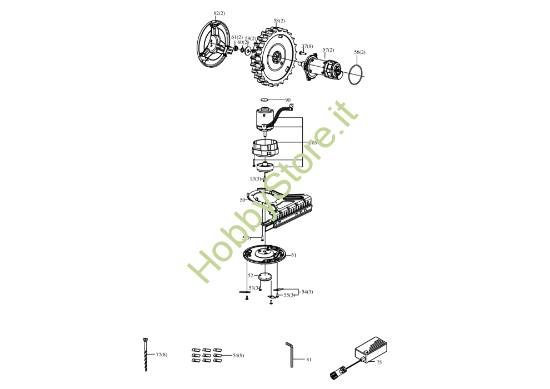 Picture of Ruote e accessori KR101E Kress