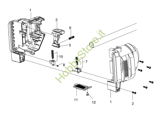 Picture of Esploso KC100.9 Alloggiamento Kress