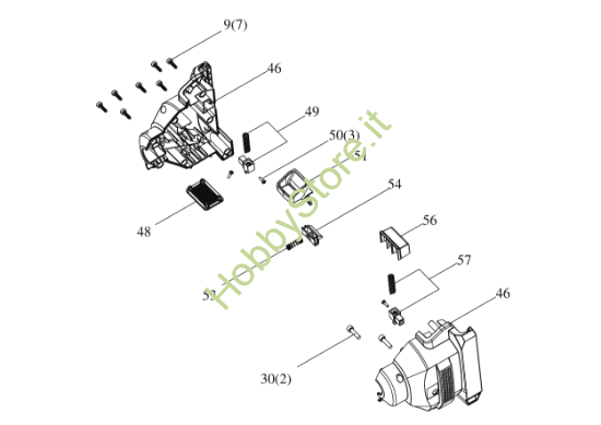 Picture of Esploso KC111.9 Alloggiamento Kress