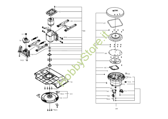 Picture of Esploso KR172E.A Motore Kress