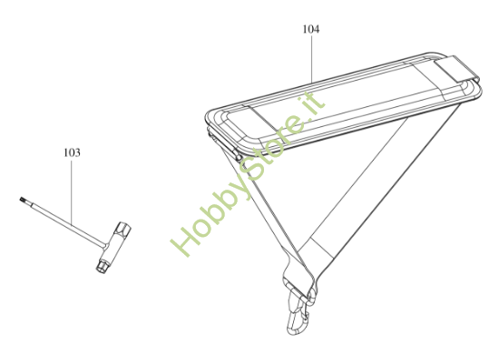 Picture of Esploso KC270.9 7 Accessori Kress