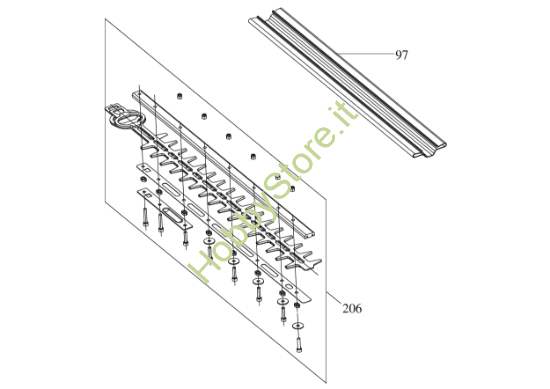Picture of Esploso KC270.9 Lama Kress