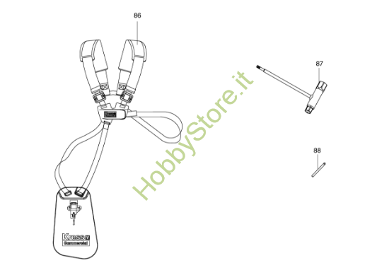 Picture of Esploso KC170.9 Accessori Kress