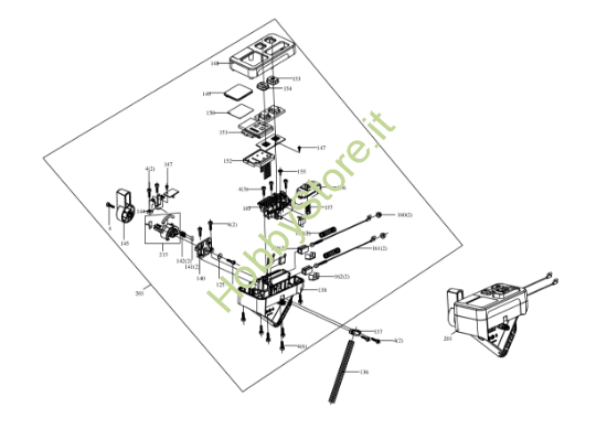 Picture of Esploso KC711.9 Scatola Interruttori Kress