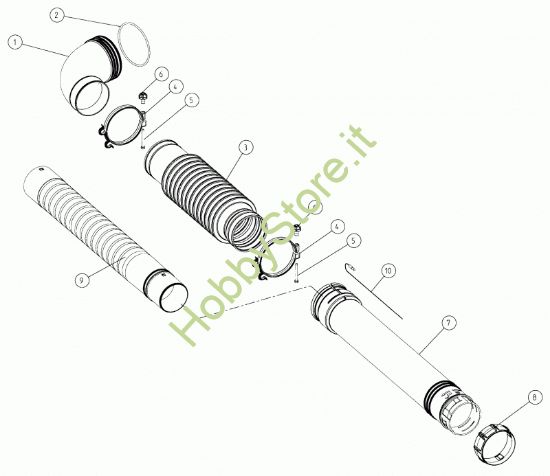 Picture of Tubi prolunga e gomito 12/01/2018  dal  22/05/2018BL1200