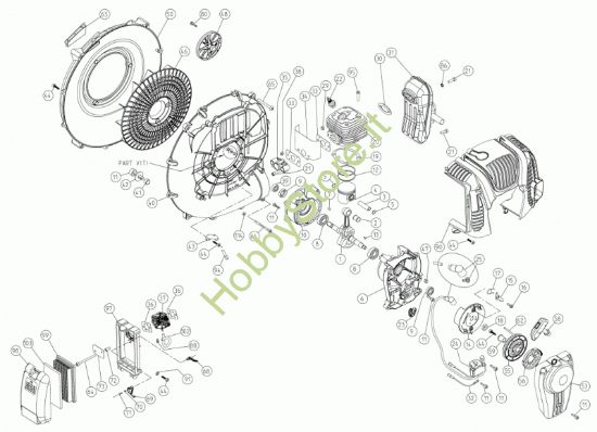 Picture of Motoventola filetto metrico BL1200N 