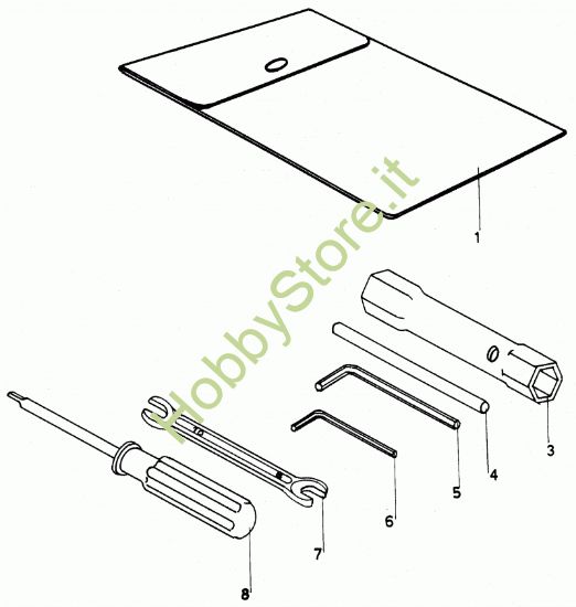 Picture of Sacchetto chiavi C3 