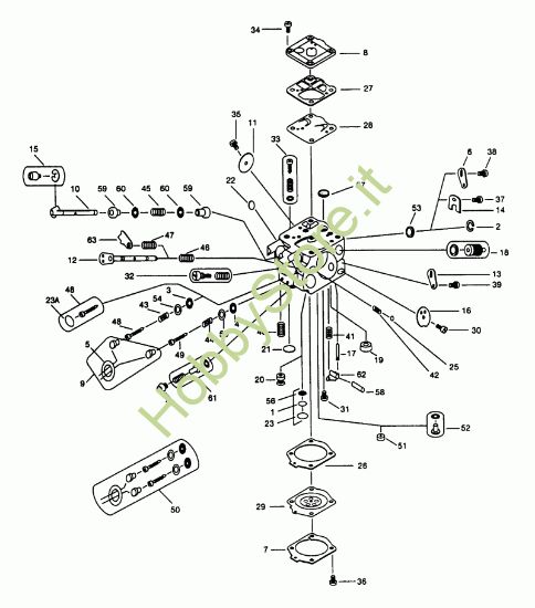 Picture of Carburatore C7 a membrana  prodotto dal 20/02/95 >