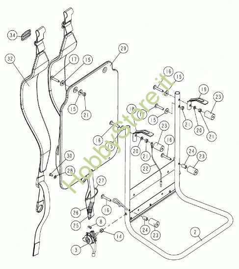 Picture of Telaio, schienale prodotto dal  25/09/2007