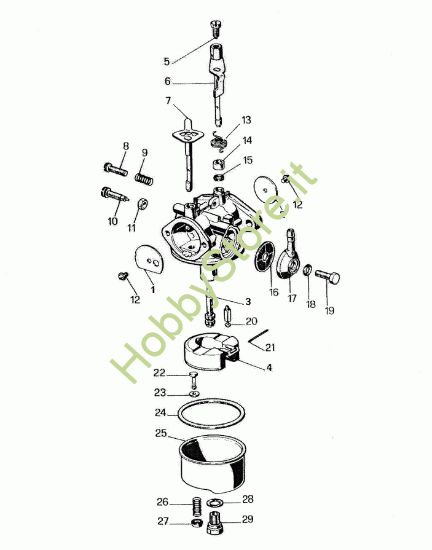 Picture of Carburatore C7 (vaschetta) 