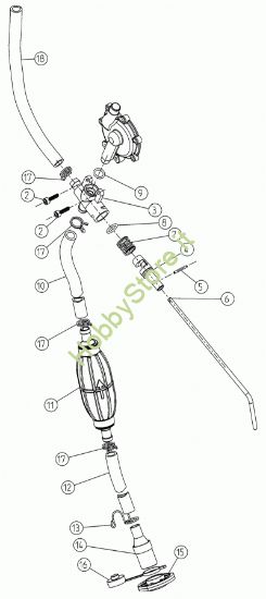 Picture of Pompa di spinta e riempimento con rubinetto a 3 vie M1200