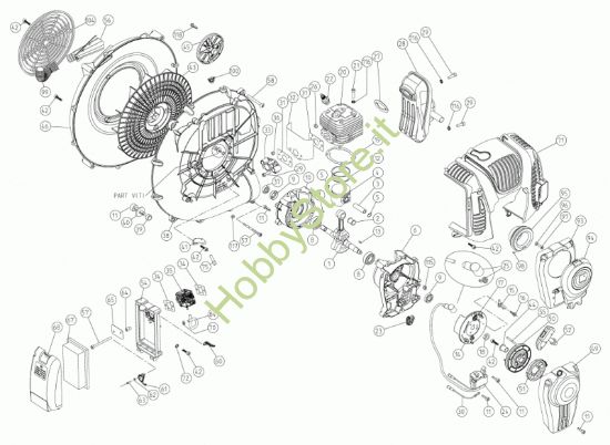 Picture of Motoventola filetto metrico M1200 E prodotto dal pa/Eur5/Cn