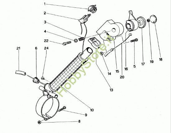 Picture of Impugnatura comandi prodotto dal  27/10/97