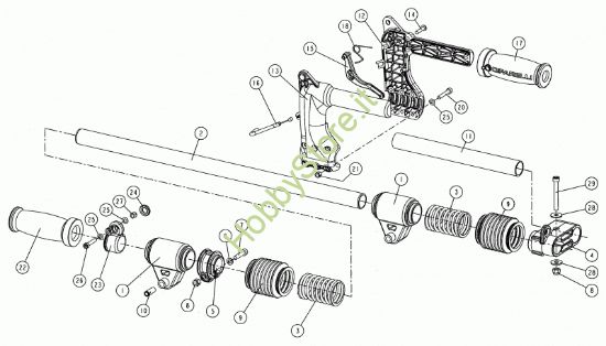 Picture of Impugnatura comandi SC105