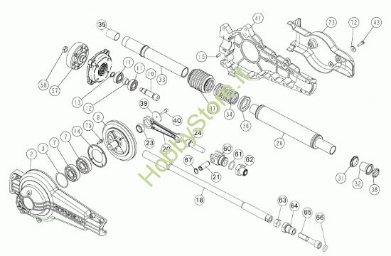 Picture of Scatola ingranaggi matr. / serial n° 4010 prodotto dal SC62