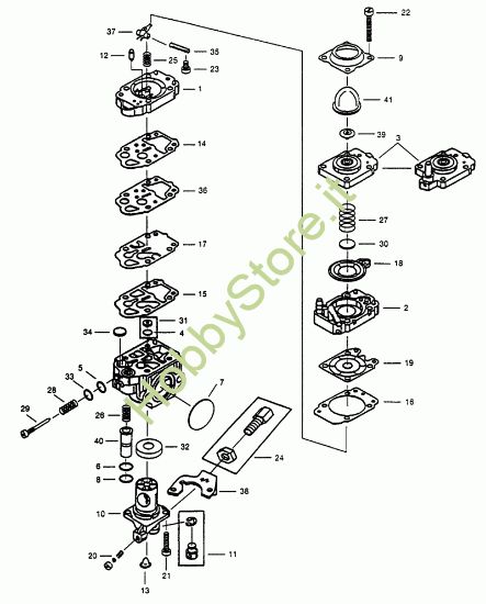 Picture of Carburatore a membrana con prime  prodotto dal 28/07/2005