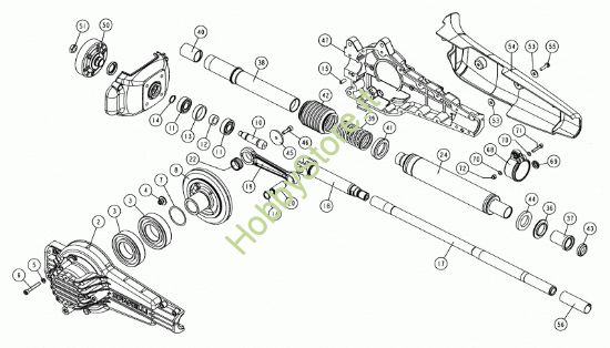 Picture of Scatola ingranaggi  dal 06/07/2006 matr.06036665SC800
