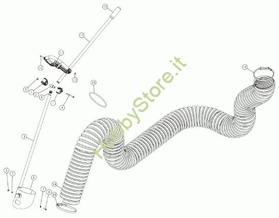 Picture of Tubo aspirazione V1200PK