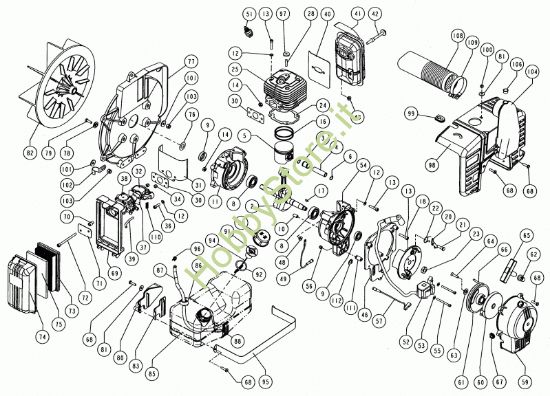 Picture of Motore V77 24/08/99 prodotto dal 11/05/00