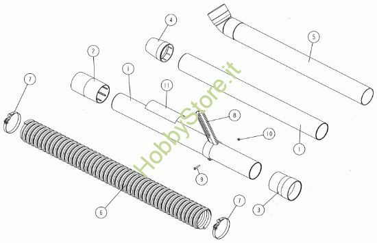 Picture of Tubi prolunga prodotto dal  01/07/2010