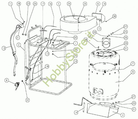 Picture of Telaio, serbatoio, schienale prodotto dal  23/11/2006