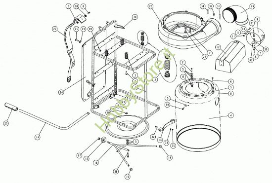 Picture of Telaio, serbatoio, schienale prodotto dal  08/07/2007
