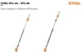 Potatore telescopico a batteria Stihl HTA 66