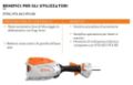Potatore telescopico a batteria Stihl HTA 66