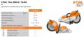 Troncatrice a batteria Stihl TSA350