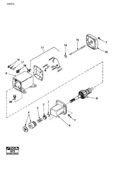 Picture of Starter Motor 12V