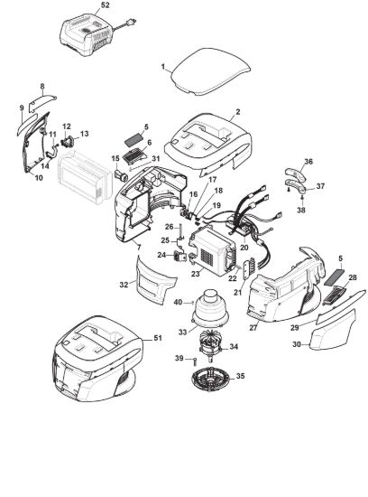 Picture of Ass. Motore a Batteria