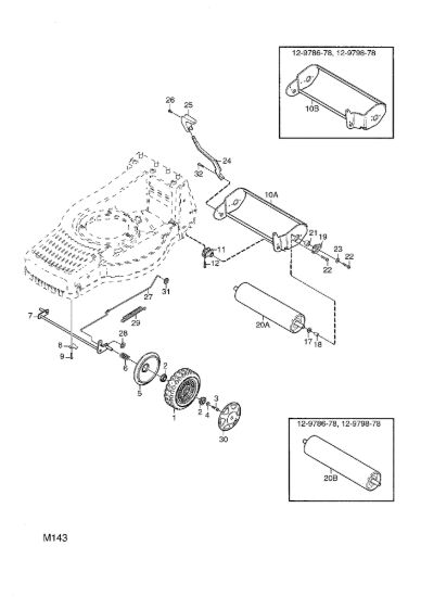 Picture of Regolazione Ruote (Plastica)