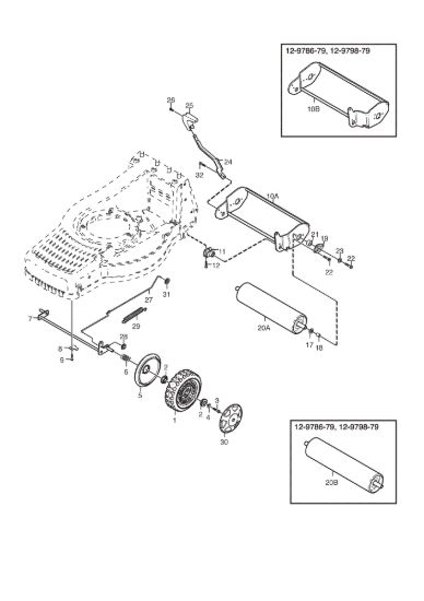 Picture of Regolazione Ruote (Plastica)