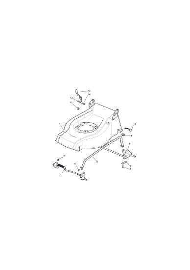 Picture of Chassis E Regolazione Altezza di Taglio