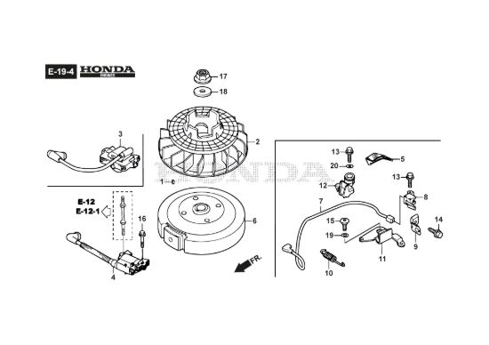 Picture of Volano Motore - GCV160A0 S4 GB SD