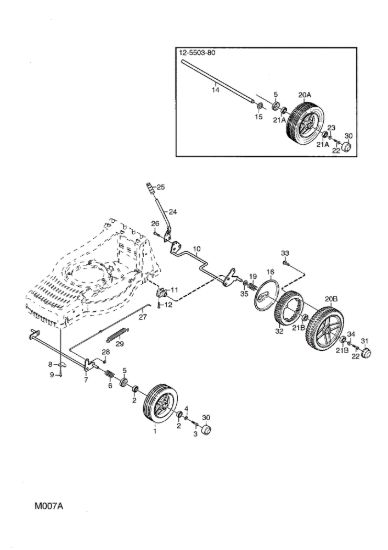 Picture of Regolazione Ruote (Alluminio)