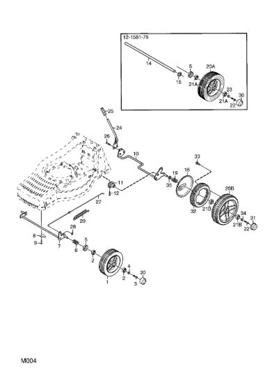 Picture of Regolazione Ruote (Alluminio)