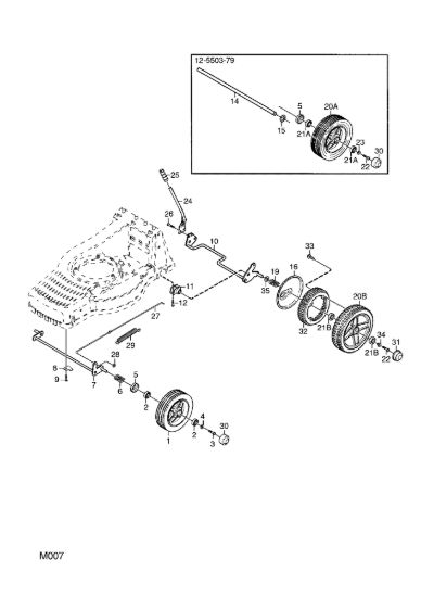 Picture of Regolazione Ruote (Alluminio)