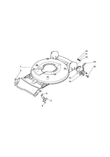 Picture of Chassis E Regolazione Altezza di Taglio