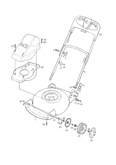 Picture of Chassis/Manico, Parte Sup