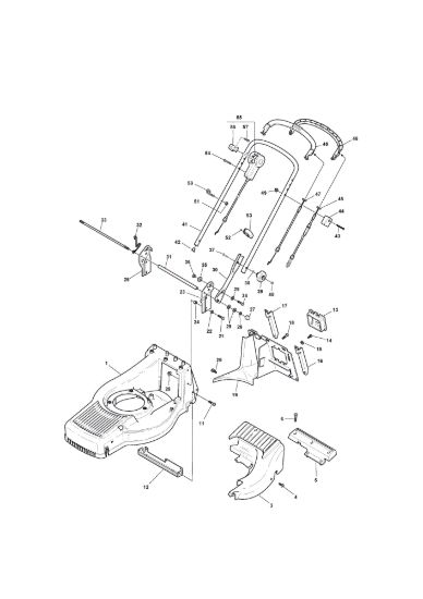 Picture of Chassis e Manico Parte Superiore