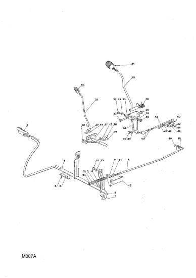 Picture of Brake Control Gear Shifter Control