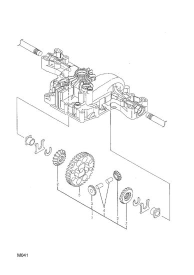 Picture of Trasmissione Kanzaki K46 Differenziale