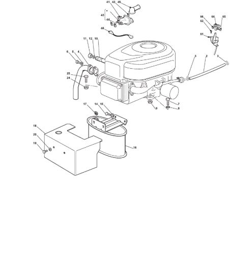 Picture of Motore - B&S 15,5-16,5-18,5 Hp