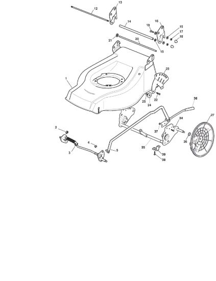 Picture of Chassis E Regolazione Altezza di Taglio